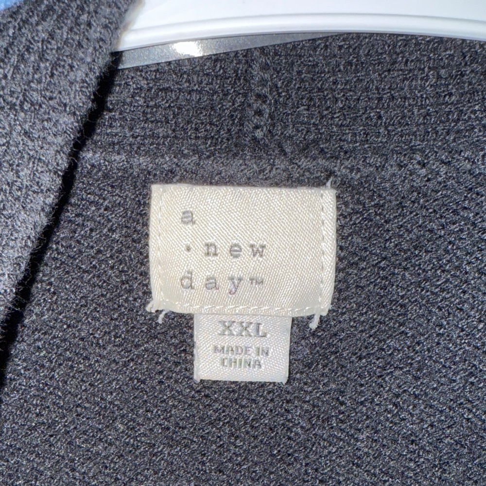 a new day women’s Black Cardigan Sweater - Picture 2 of 3